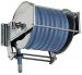 Oilybits, 316 Stainless and Painted Steel, Sring Rewind Hose Reel, High Capacity